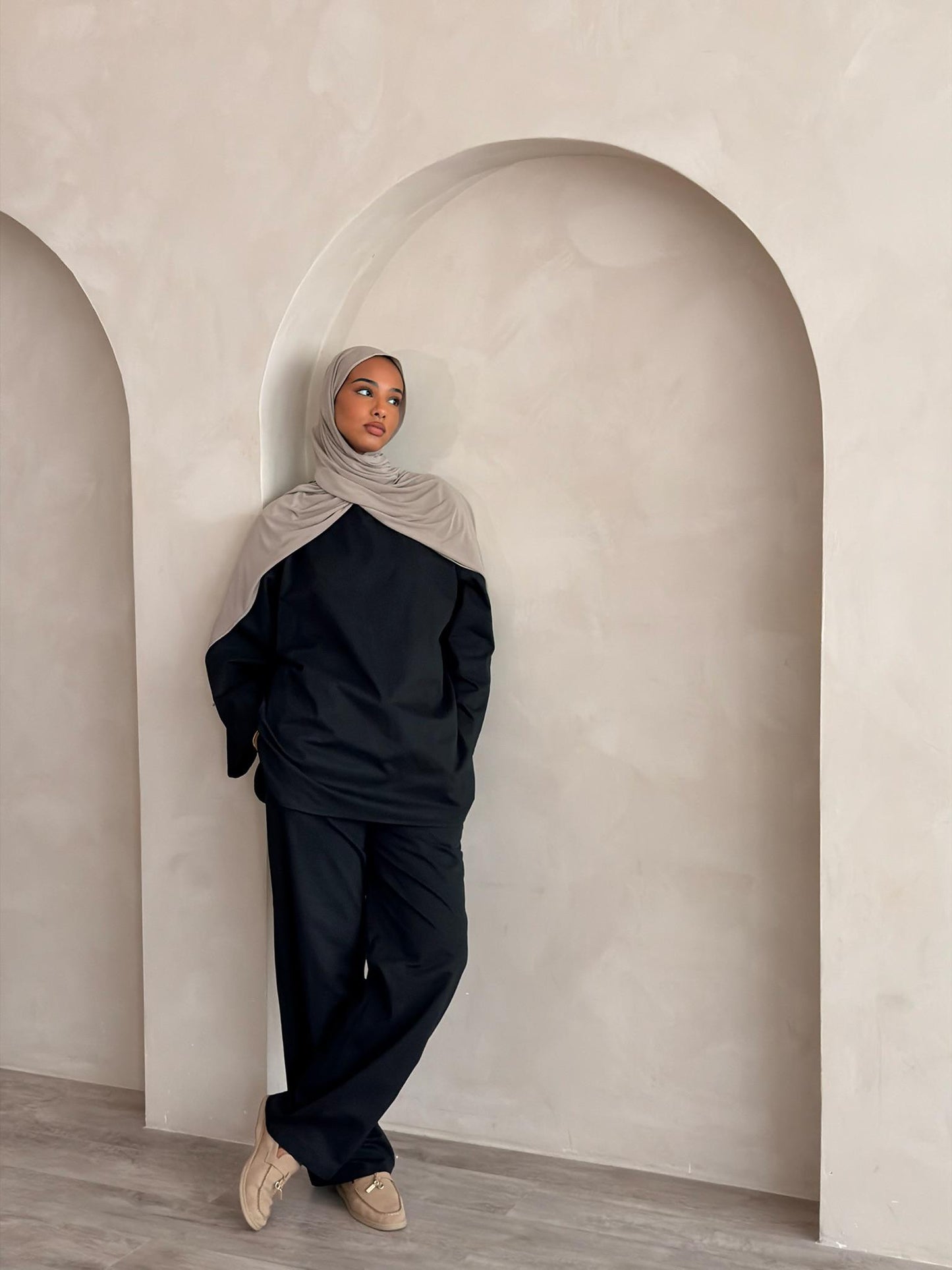 ENSEMBLE ESSENTIEL  NOIR