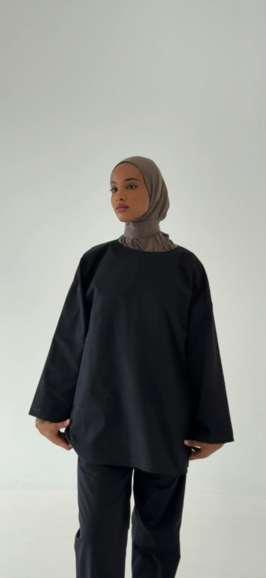ENSEMBLE ESSENTIEL  NOIR